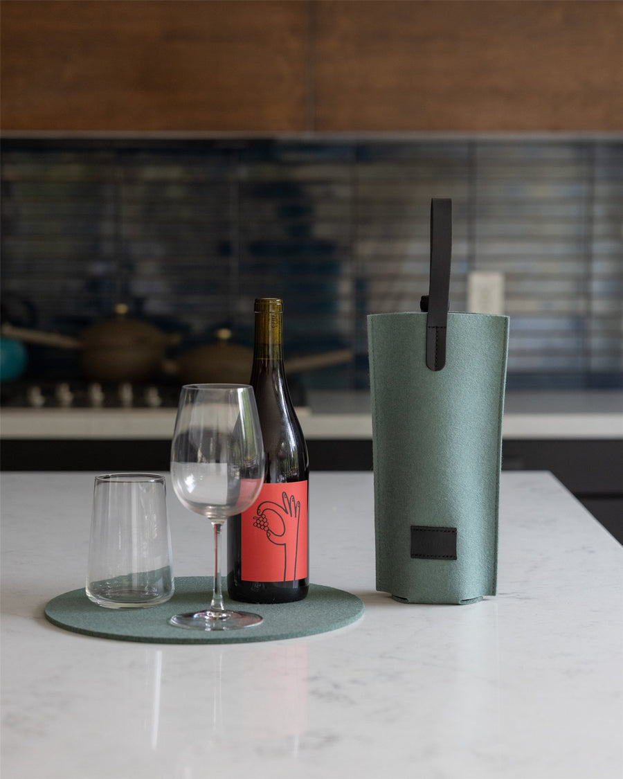 Hana Merino Wool Bottle Bag