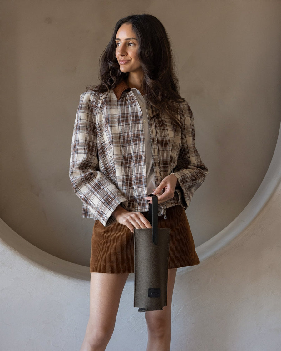 Hana Merino Wool Bottle Bag