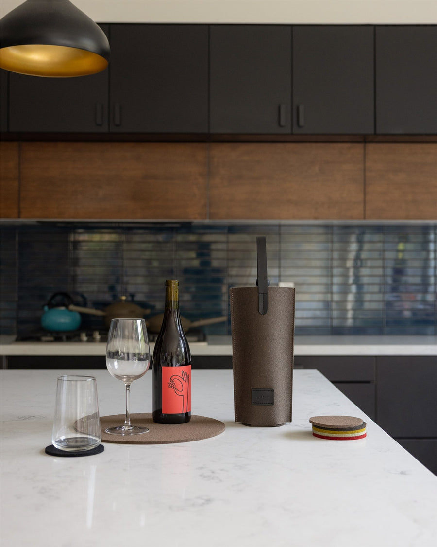 Hana Merino Wool Bottle Bag