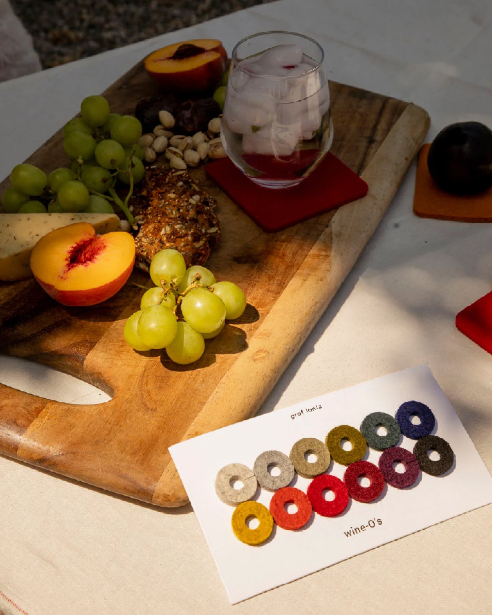 Wine-O's Merino Wool Round Wine Markers