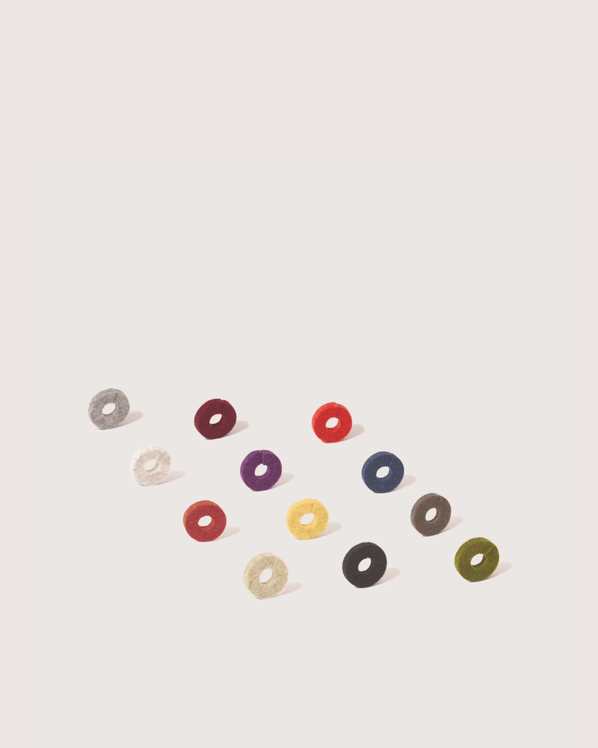 Wine-O's Merino Wool Round Wine Markers