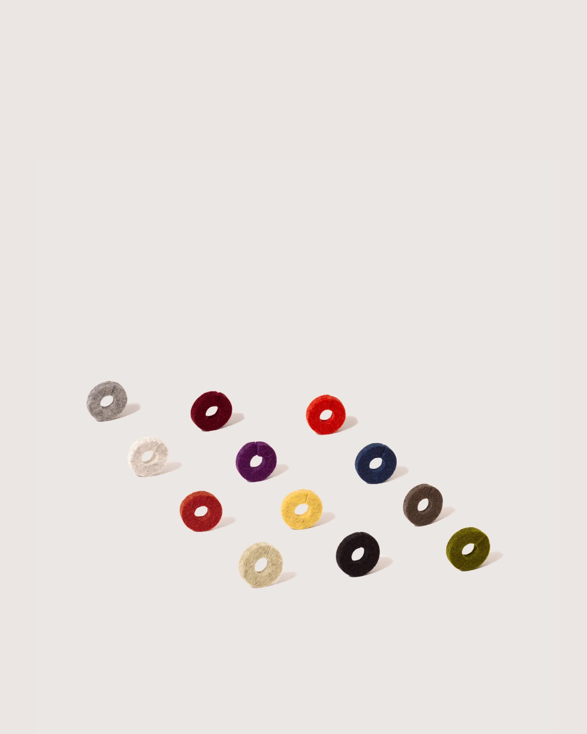 Wine-O's Merino Wool Round Wine Markers