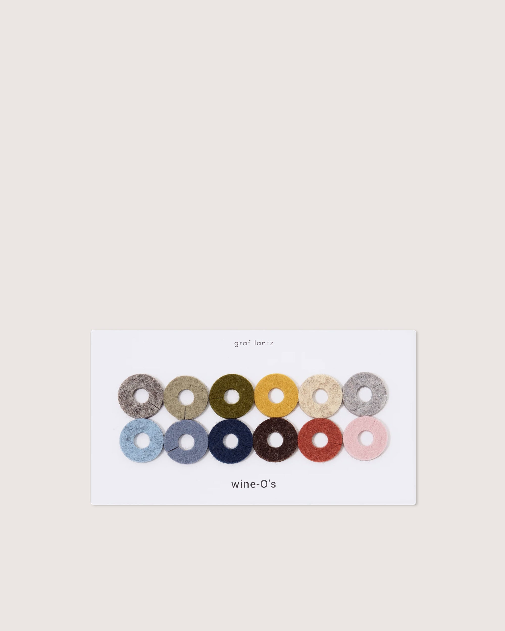 Wine-O's Merino Wool Round Wine Markers