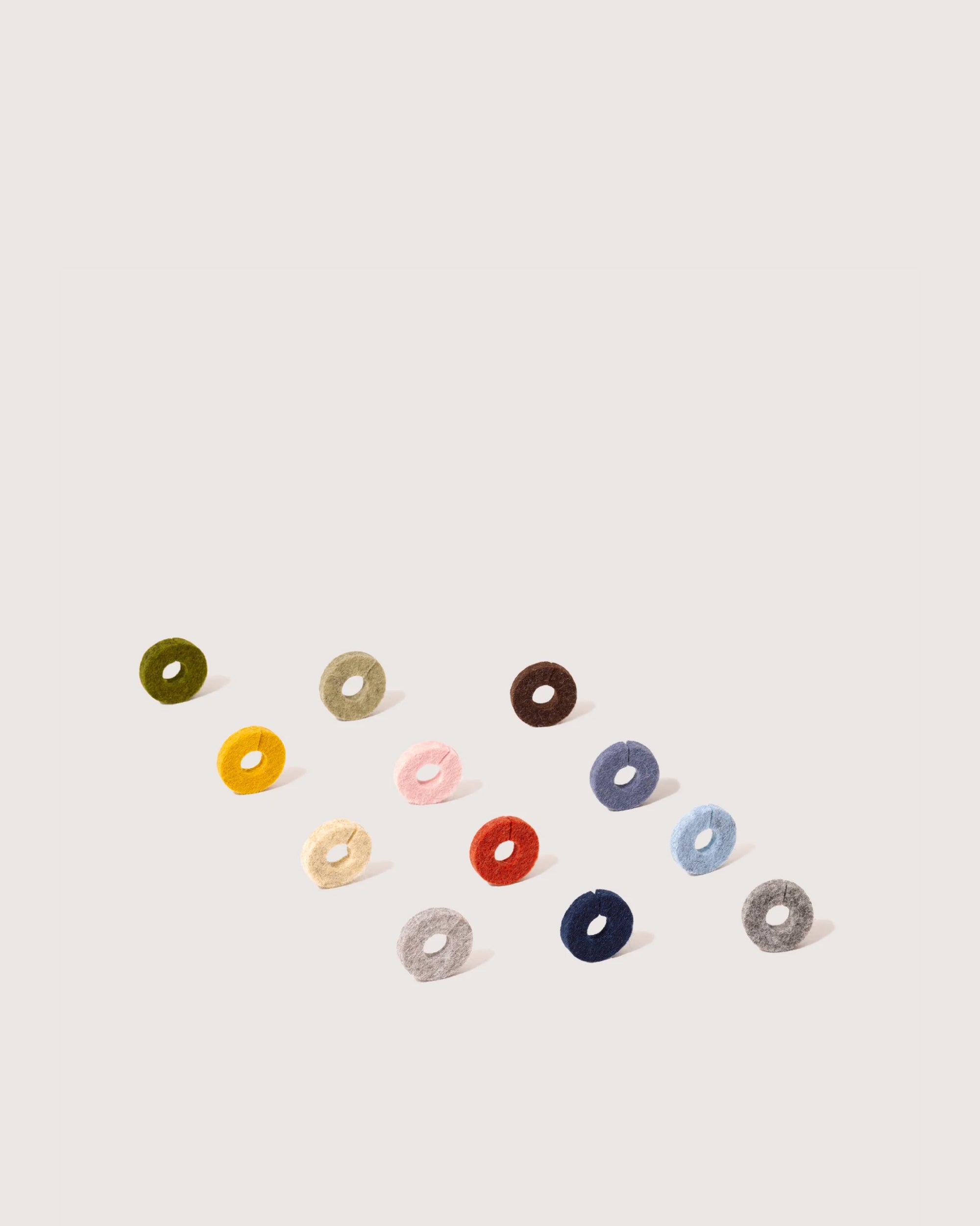 Wine-O's Merino Wool Round Wine Markers