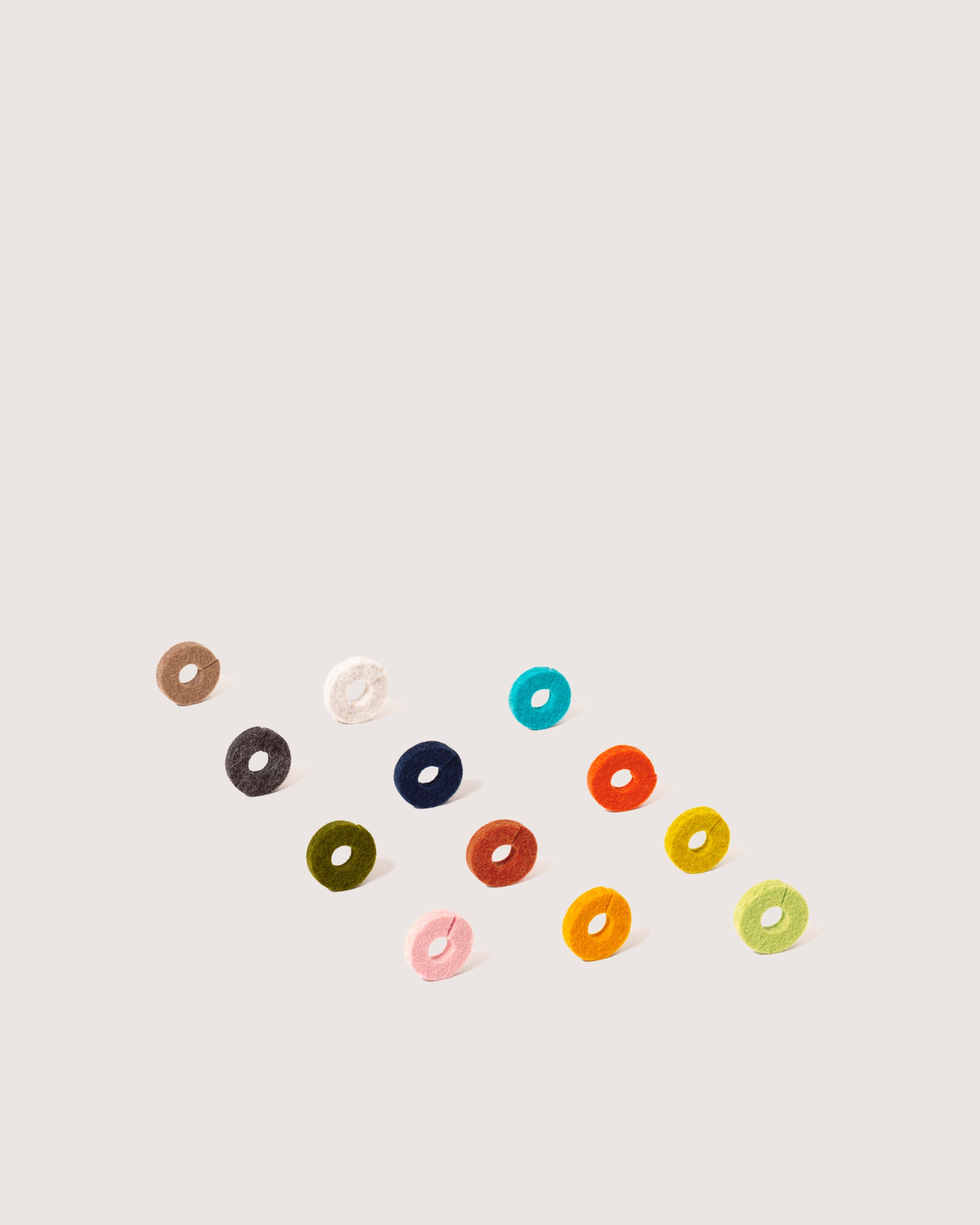 Wine-O's Merino Wool Round Wine Markers
