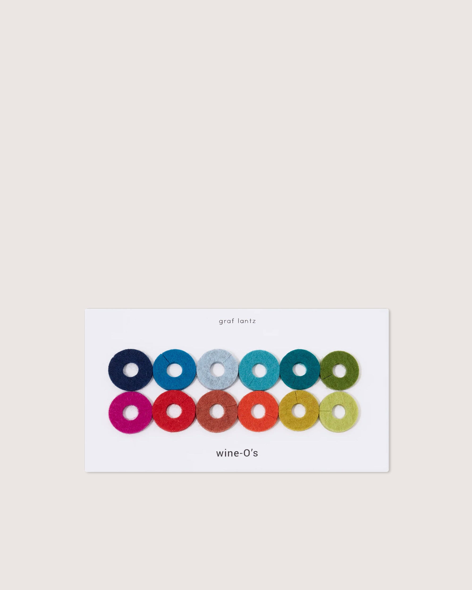 Wine-O's Merino Wool Round Wine Markers