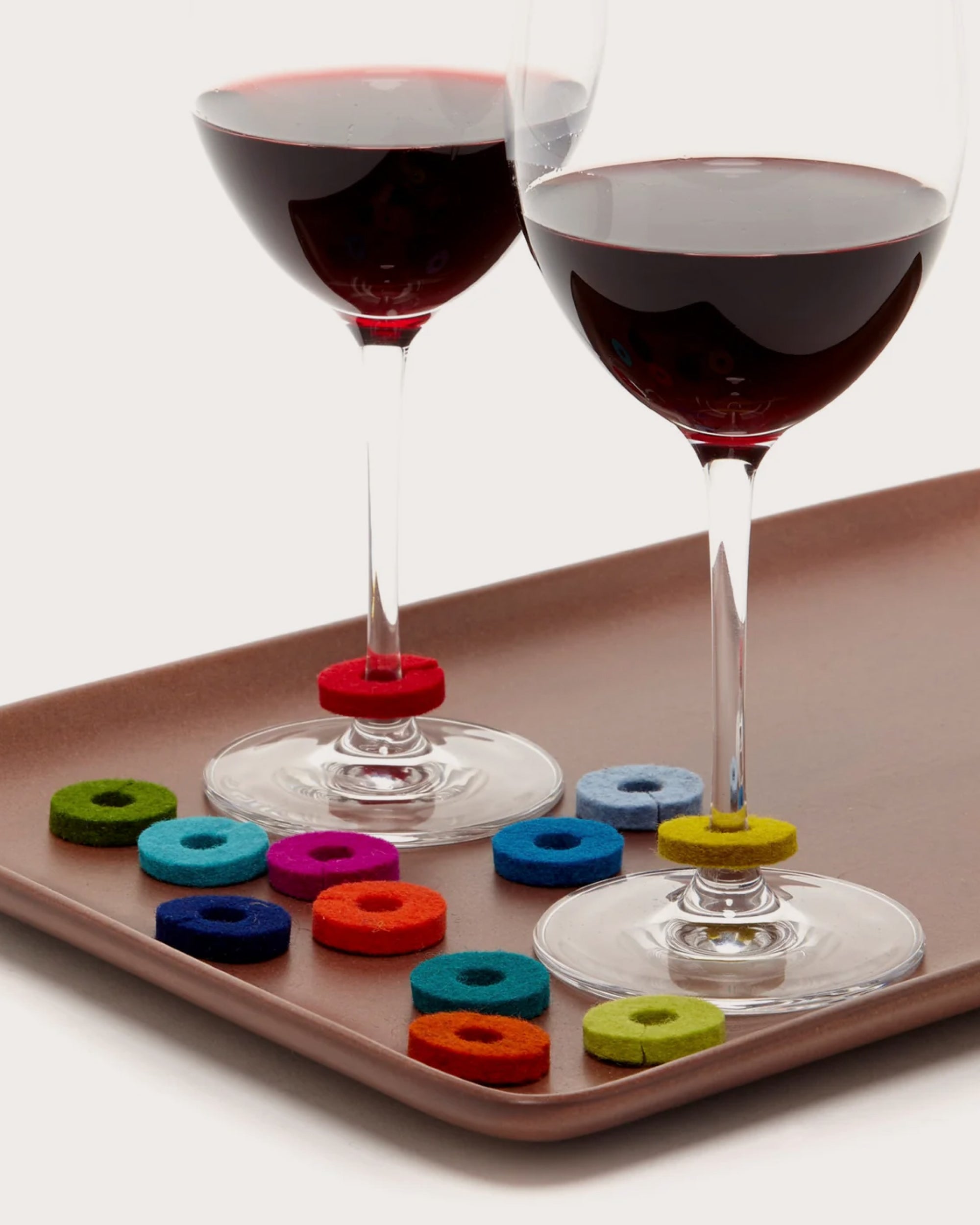 Wine-O's Merino Wool Round Wine Markers