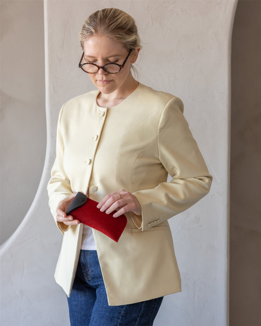 Anzen Merino Wool Eyeglass Sleeve