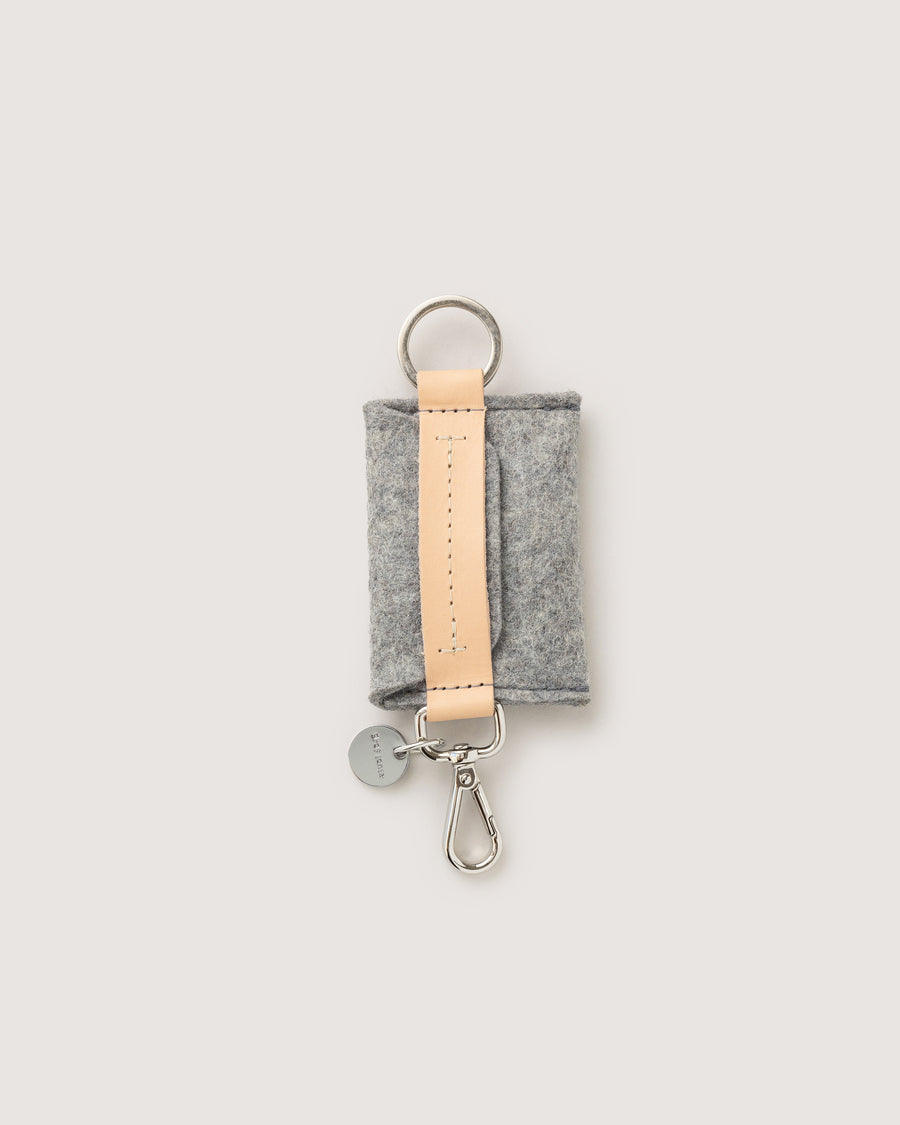 Merino Wool Card Key Fob