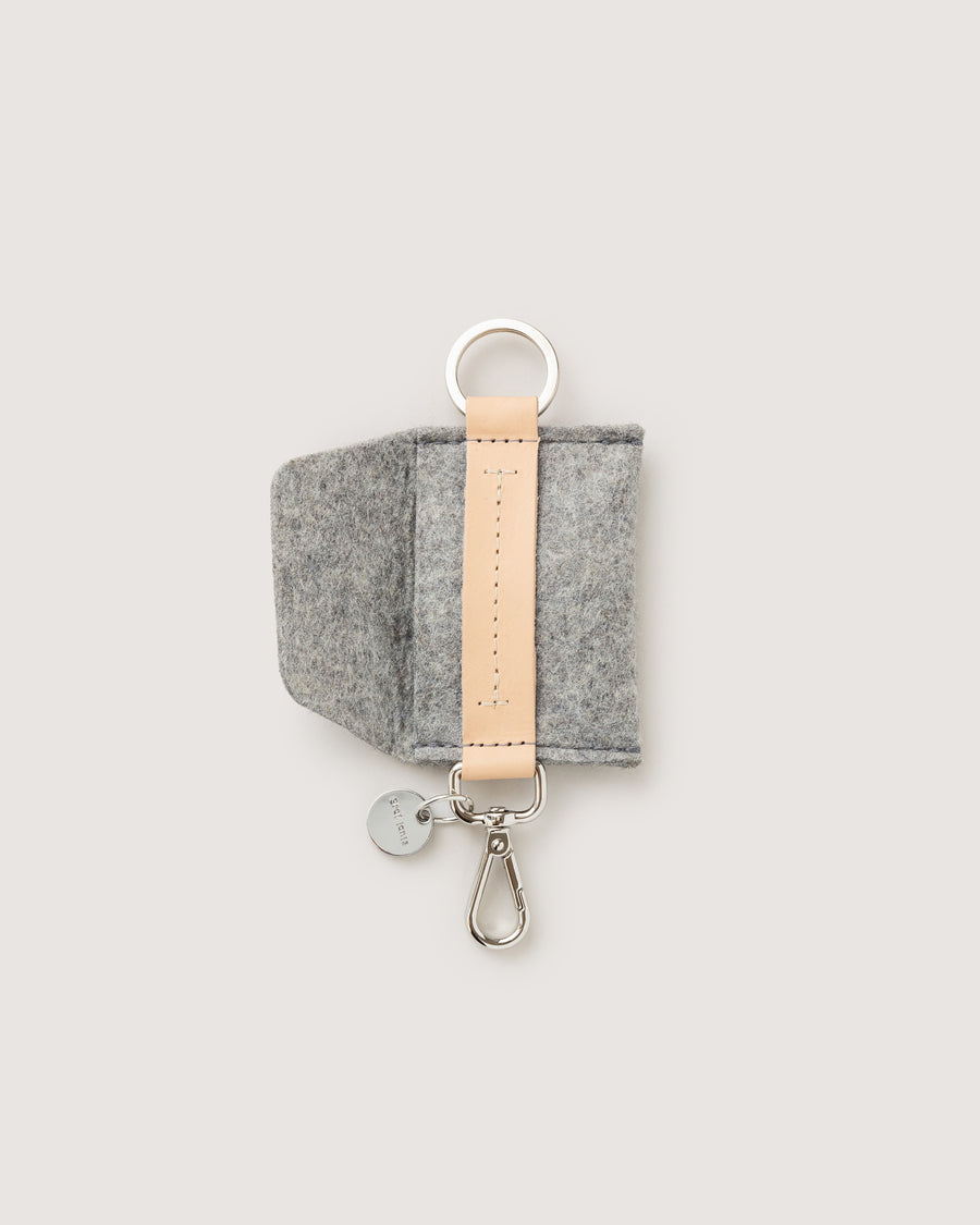 Merino Wool Card Key Fob