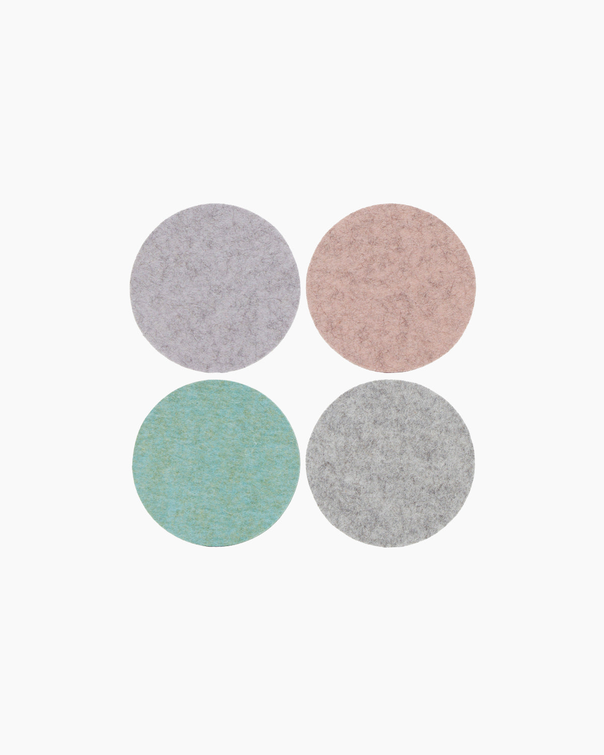 Round Felt Coaster · Carbon Black · Mix & Match from 19 Colors 