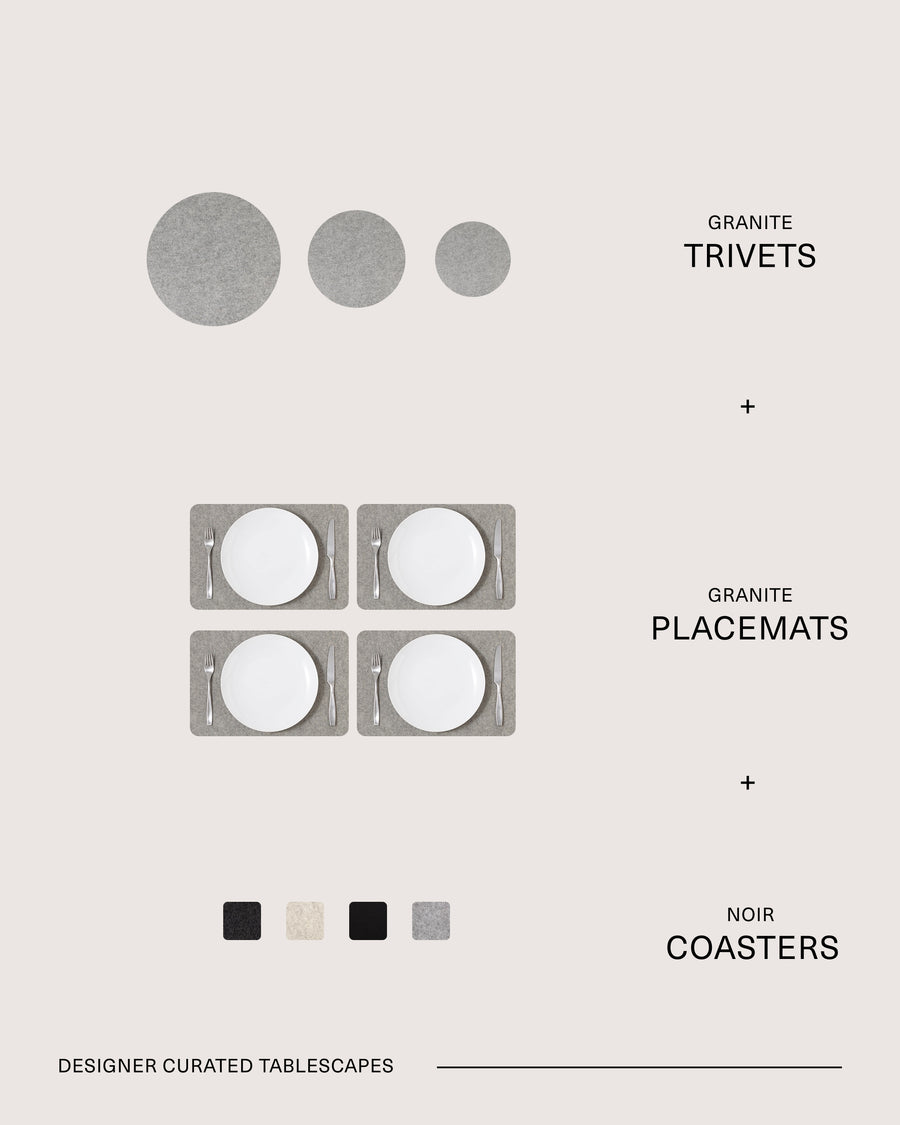 Merino Wool Designer Curated Tablescapes