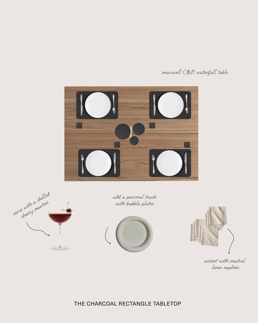 Merino Wool Designer Curated Tablescapes