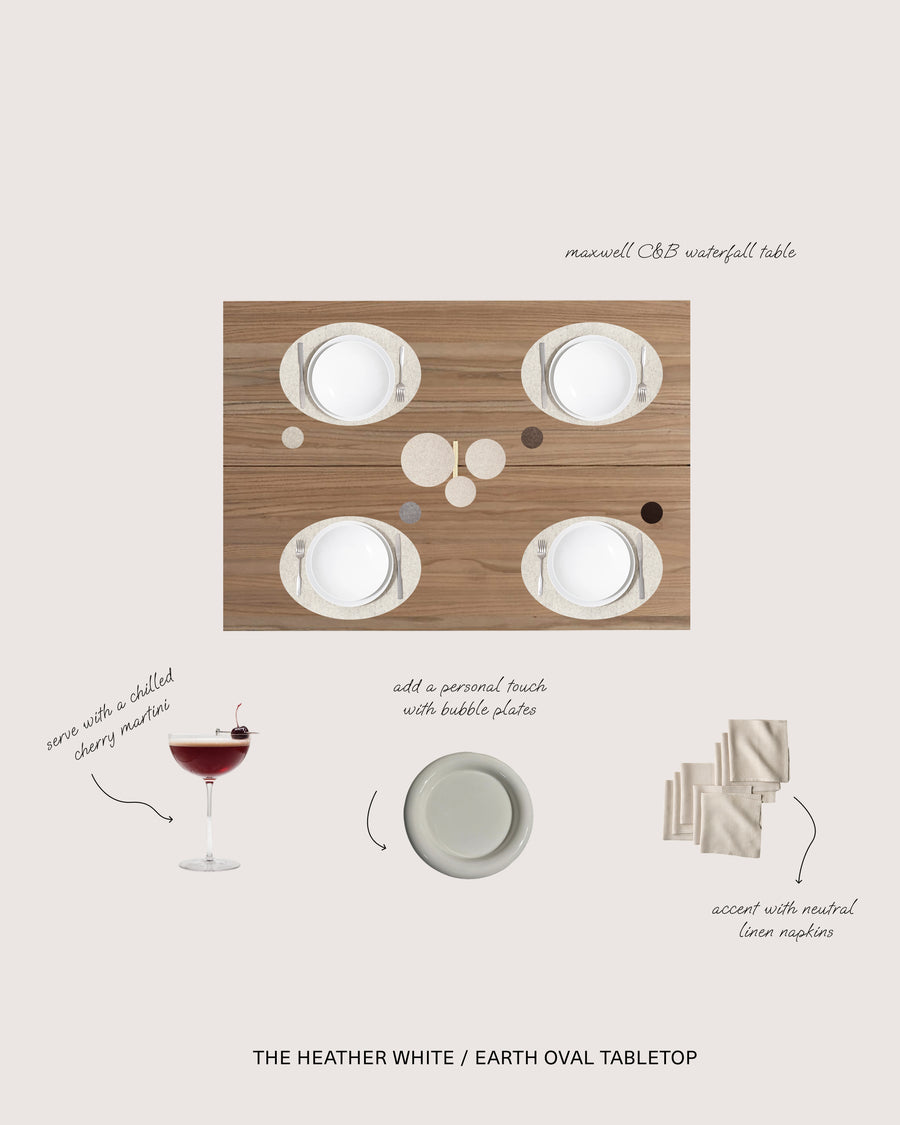 Merino Wool Designer Curated Tablescapes