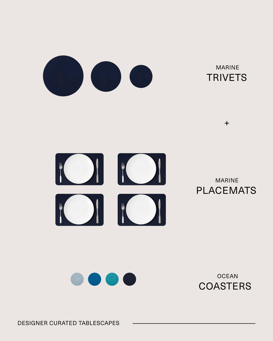 Merino Wool Designer Curated Tablescapes