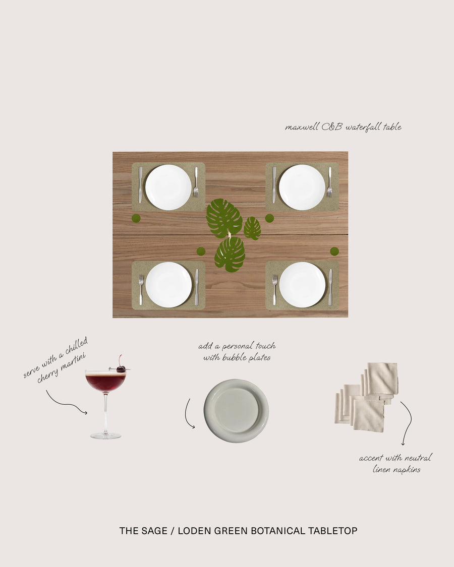 Botanical Tabletop Set