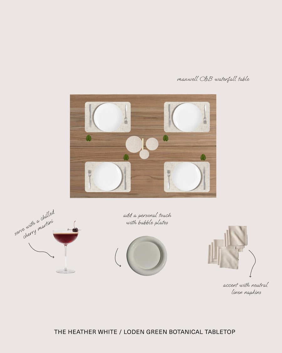 Botanical Tabletop Set