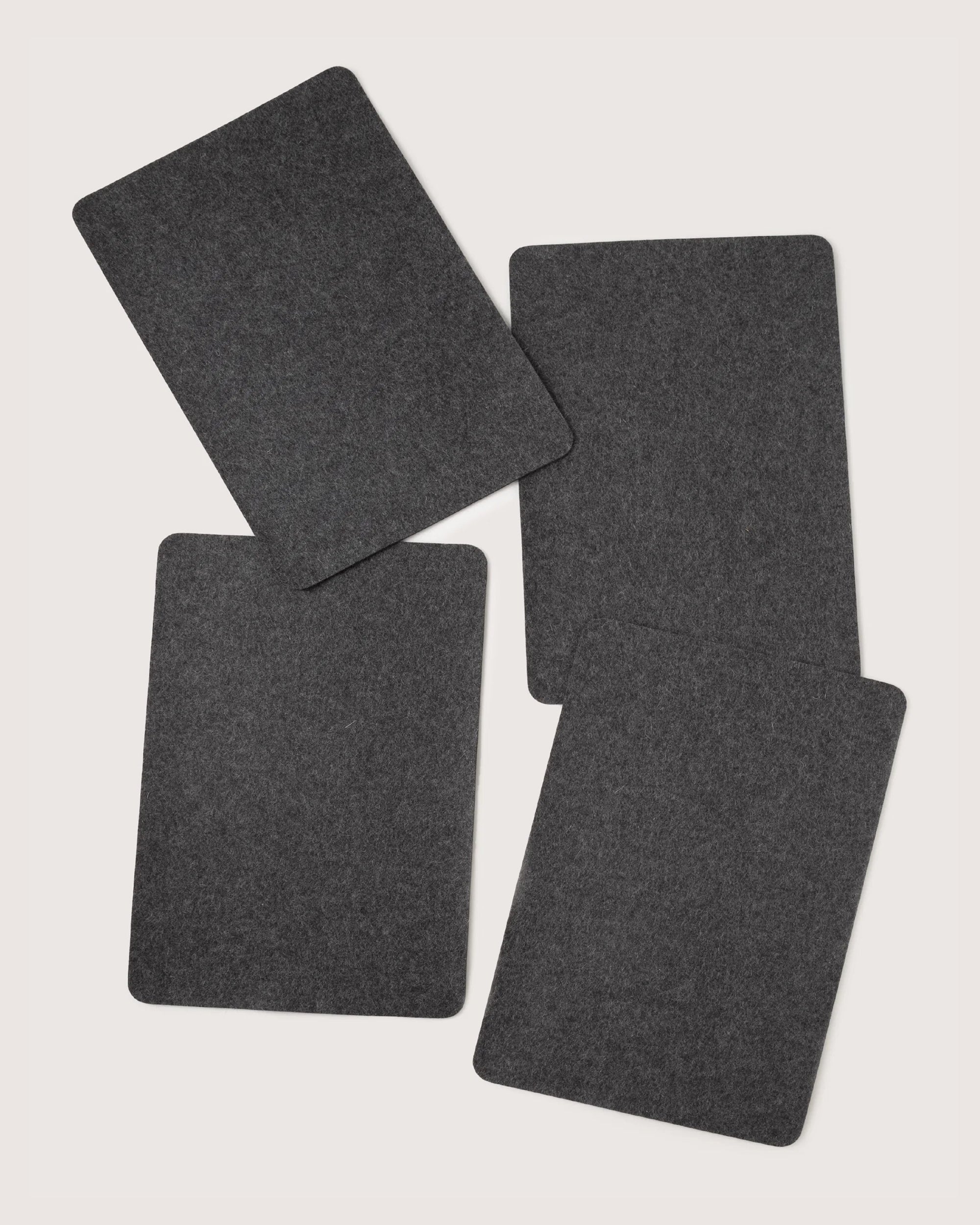 Merino Wool Rectangle Placemat - 4 Pack