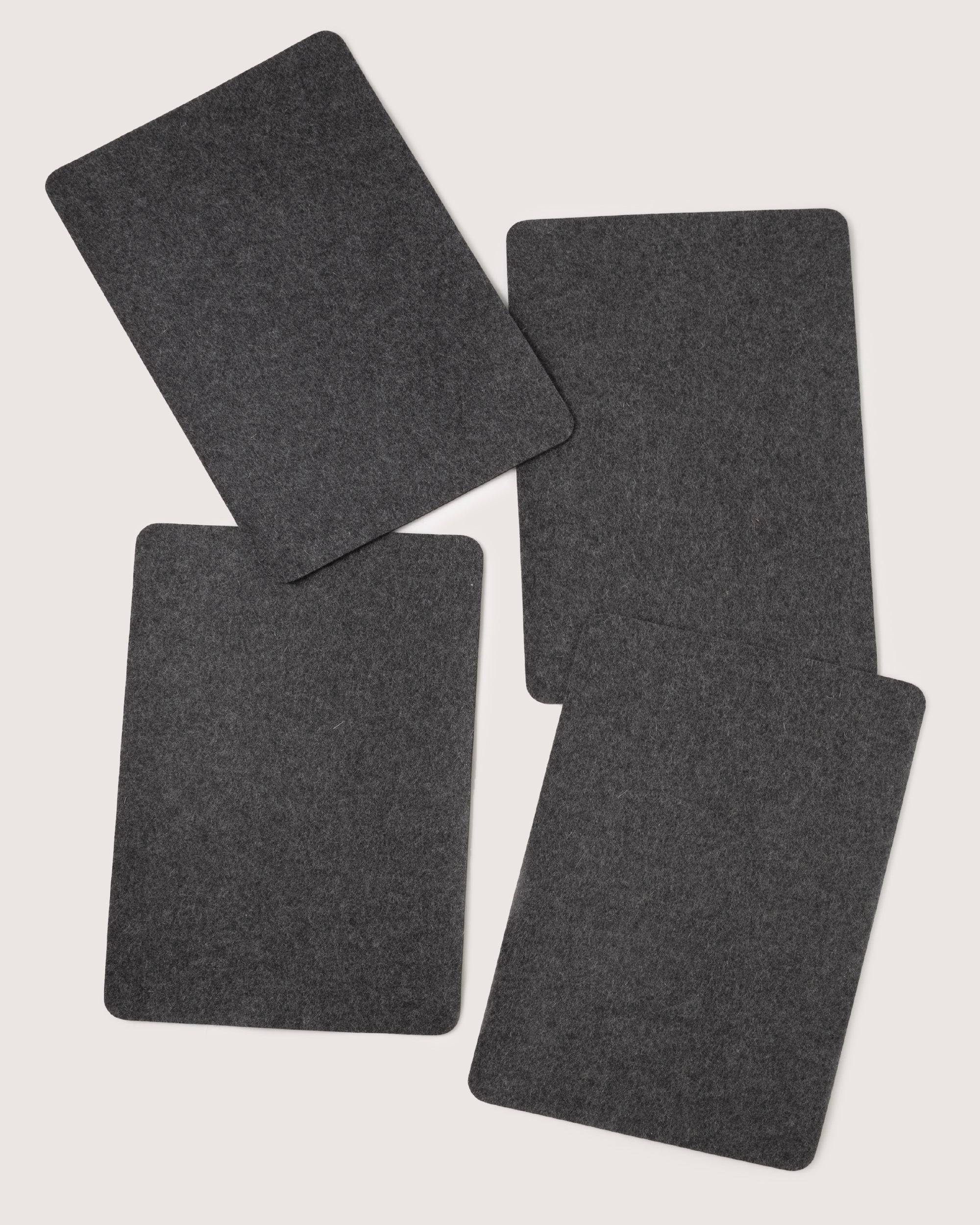 Merino Wool Rectangle Placemat - 4 Pack
