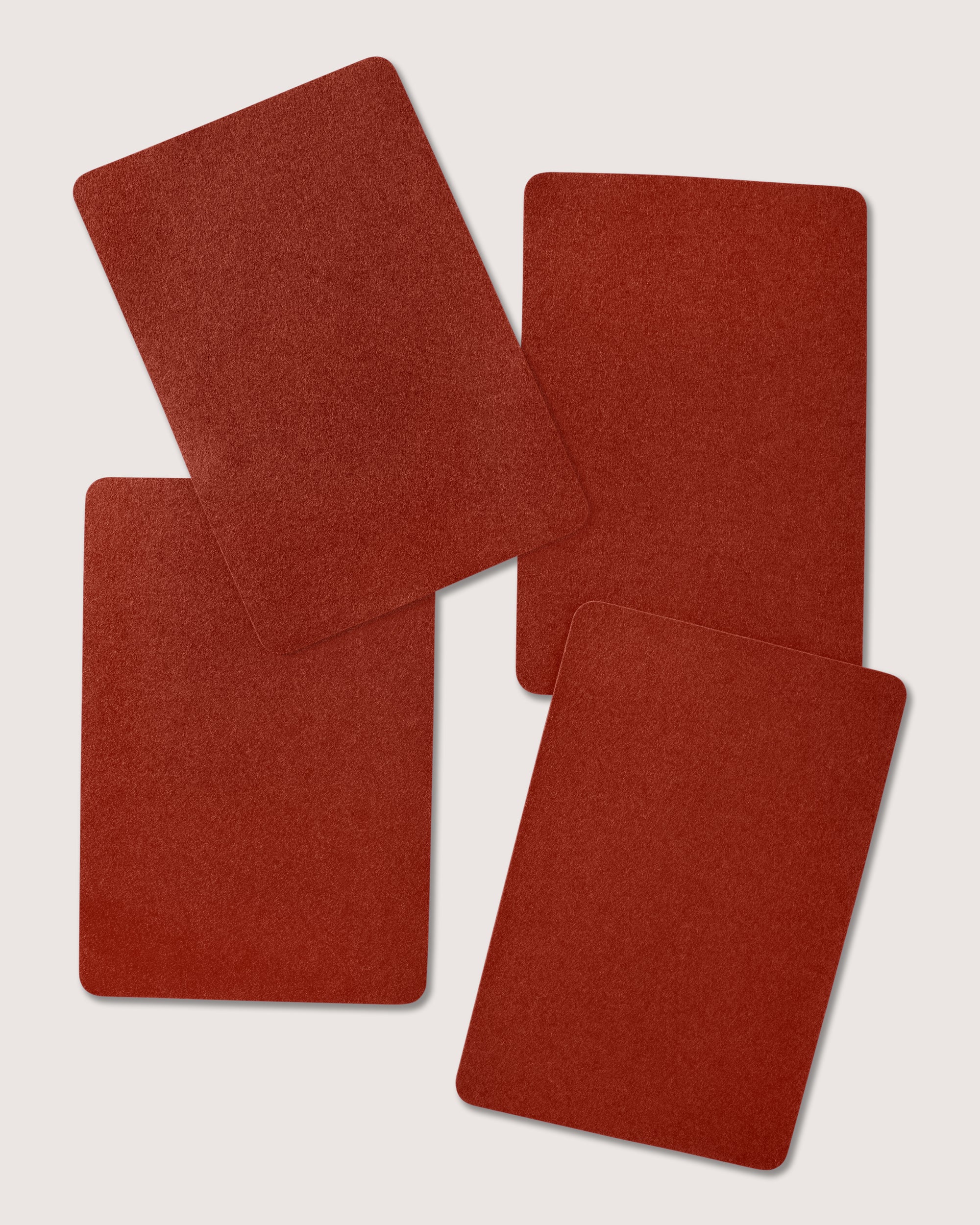 Merino Wool Rectangle Placemat - 4 Pack