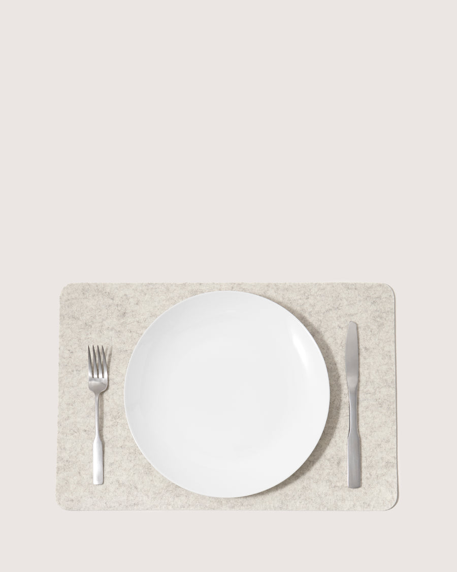 Merino Wool Rectangle Placemat