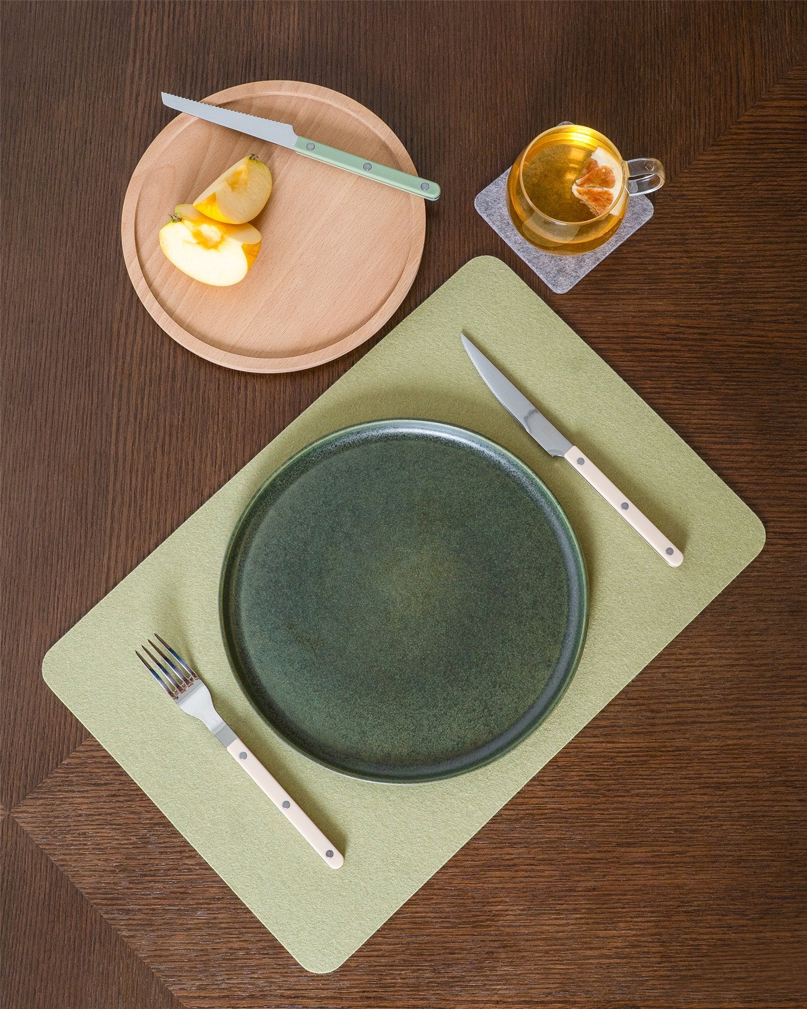 Merino Wool Rectangle Placemat