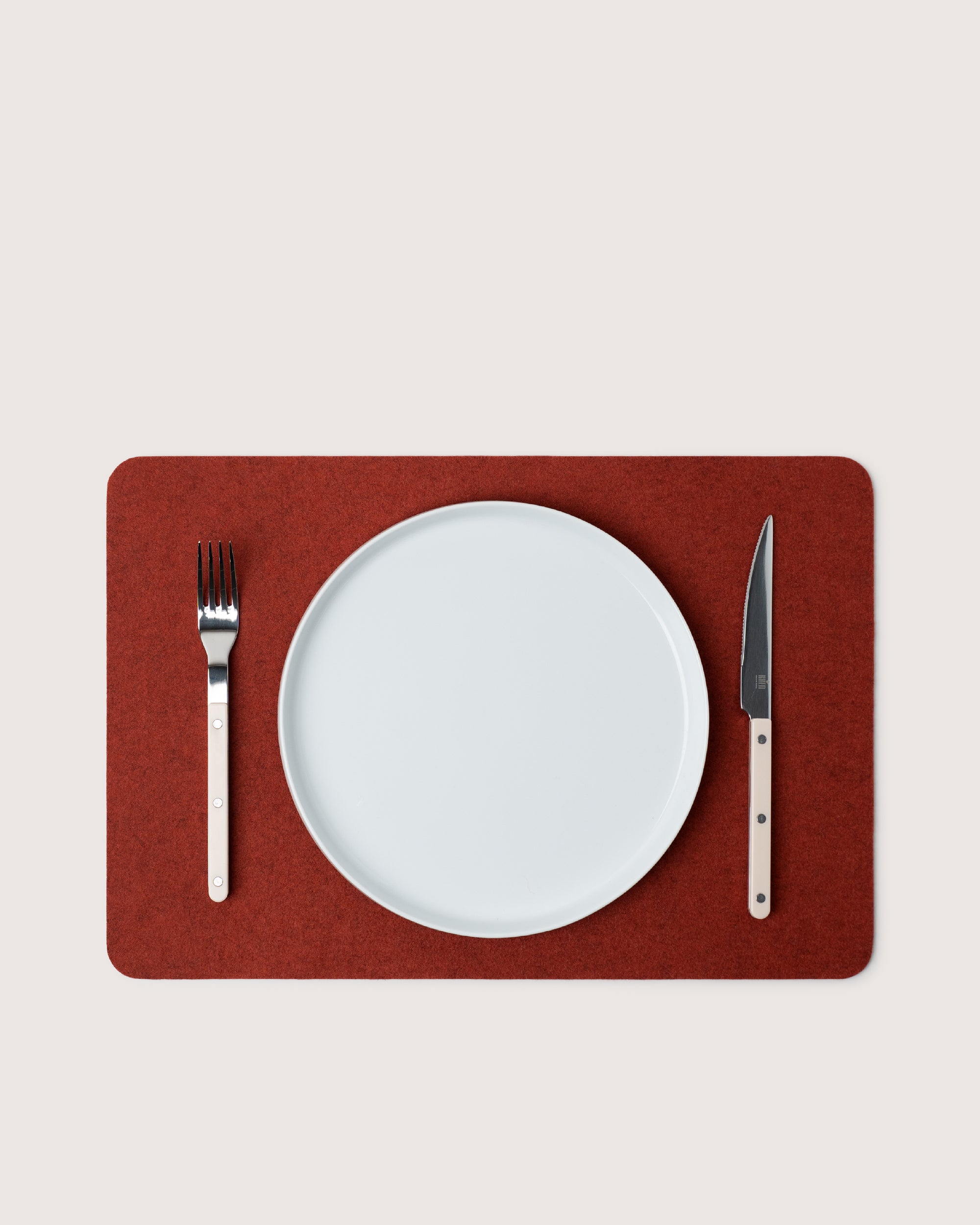 Merino Wool Rectangle Placemat
