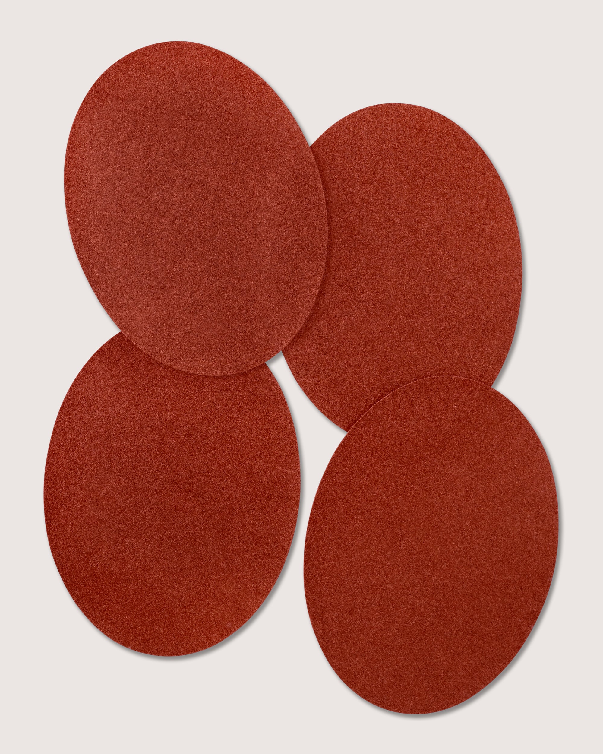 Merino Wool Oval Placemat - 4 Pack