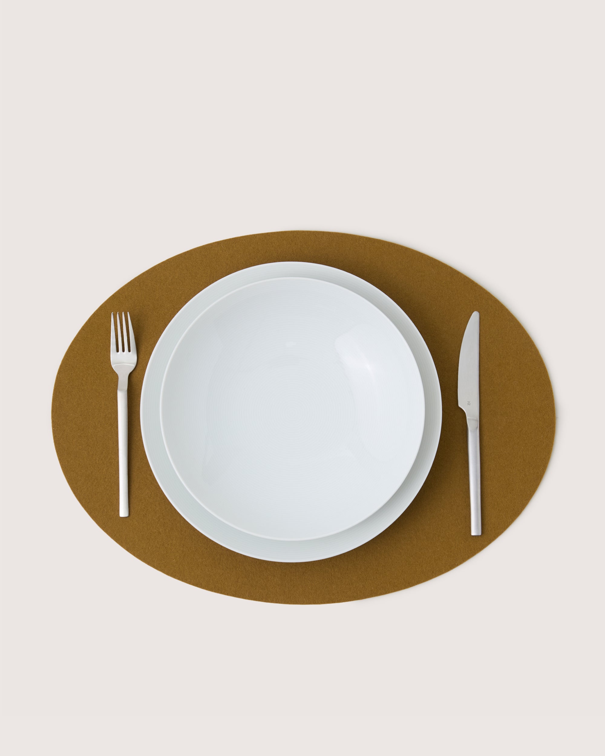 Merino Wool Oval Placemat