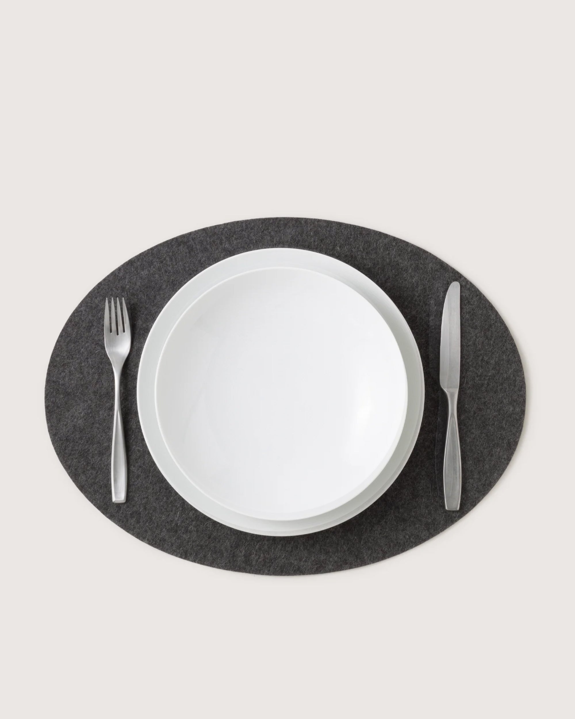 Merino Wool Oval Placemat