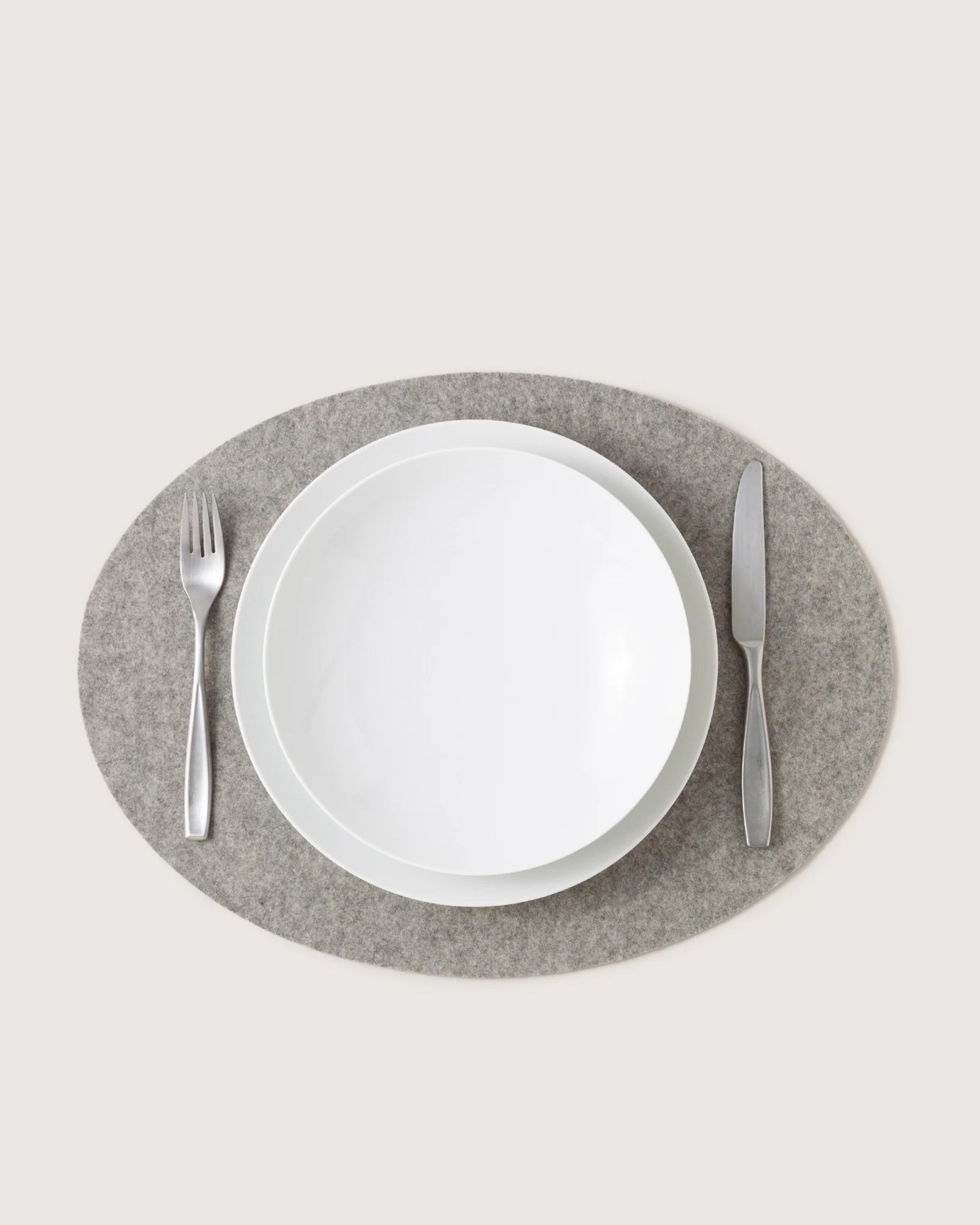 Merino Wool Oval Placemat