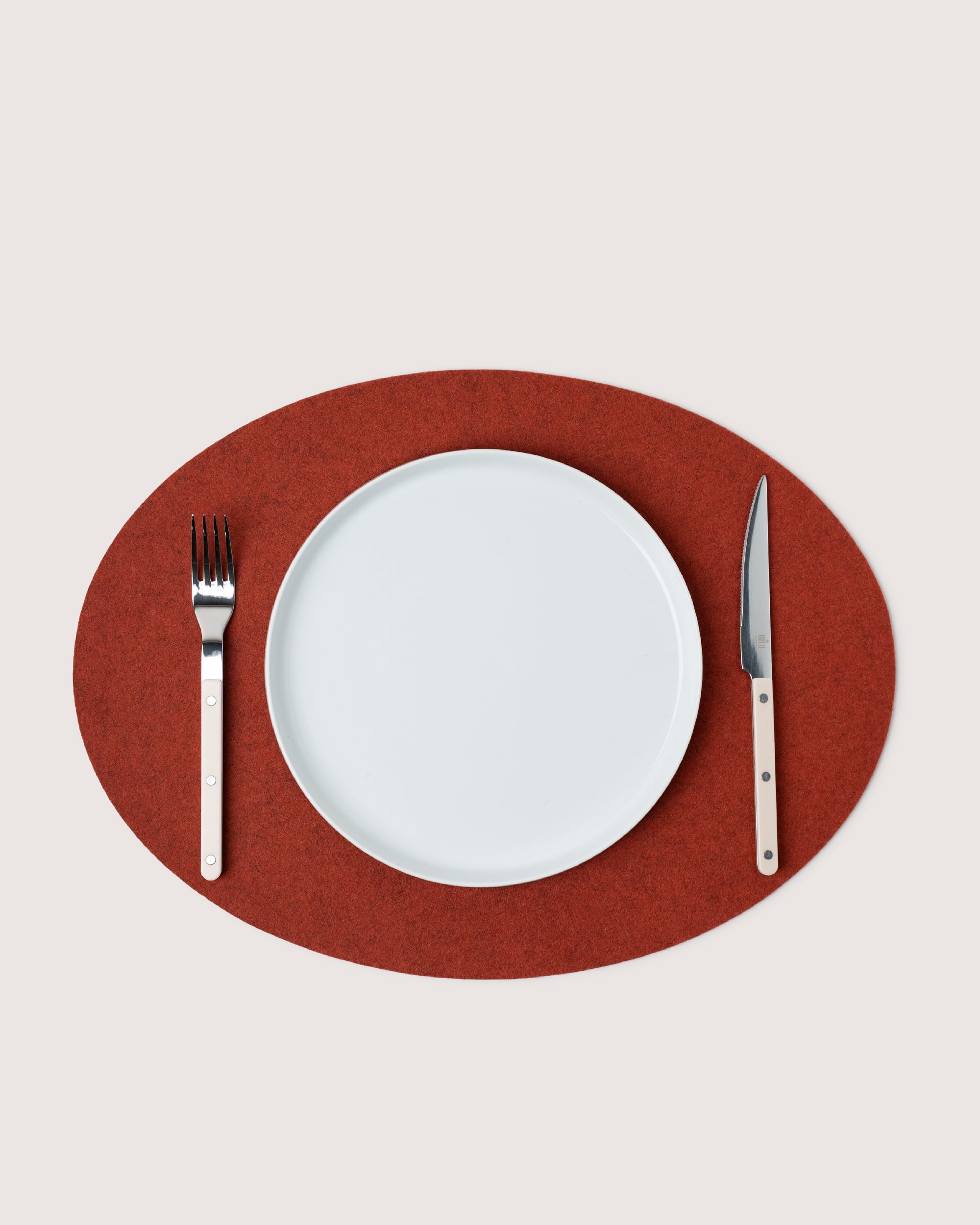 Merino Wool Oval Placemat