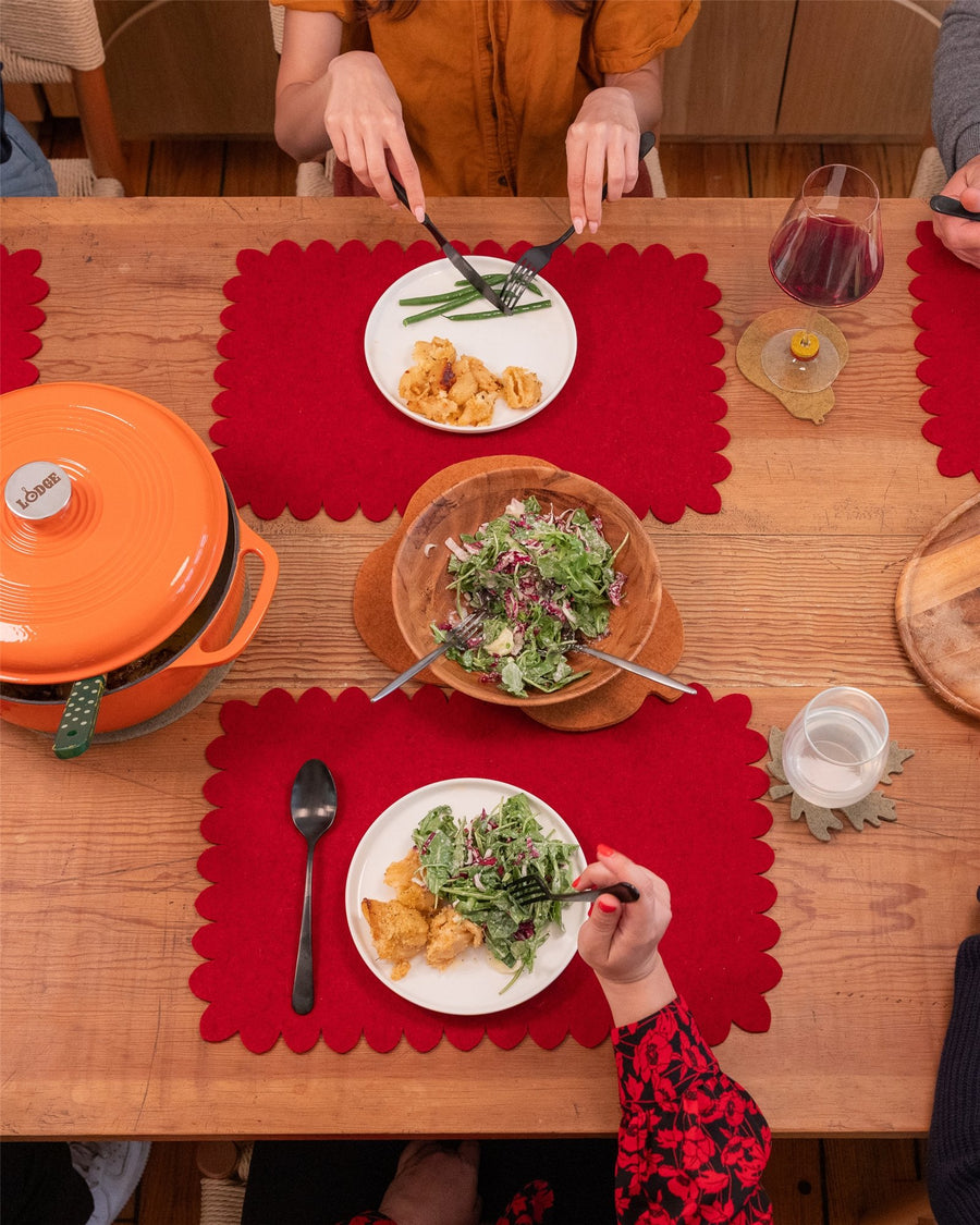 Crest Merino Wool Placemat