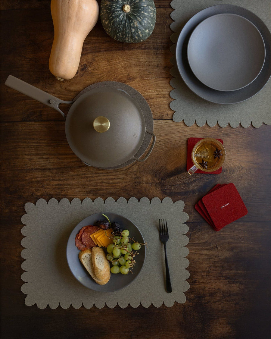 Crest Merino Wool Placemat