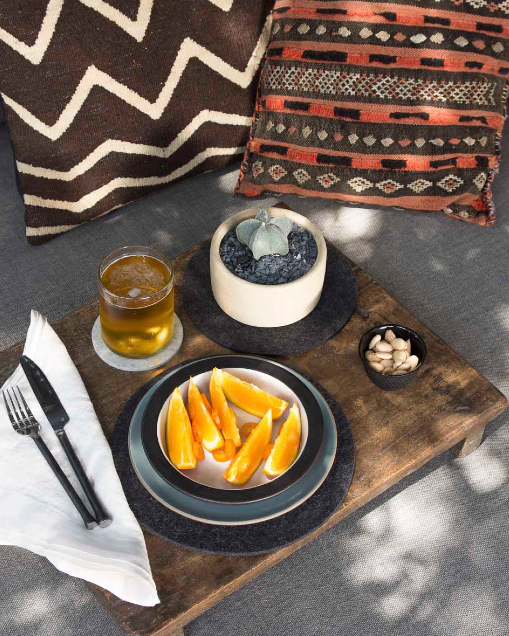 Merino Wool 10" Round Trivet