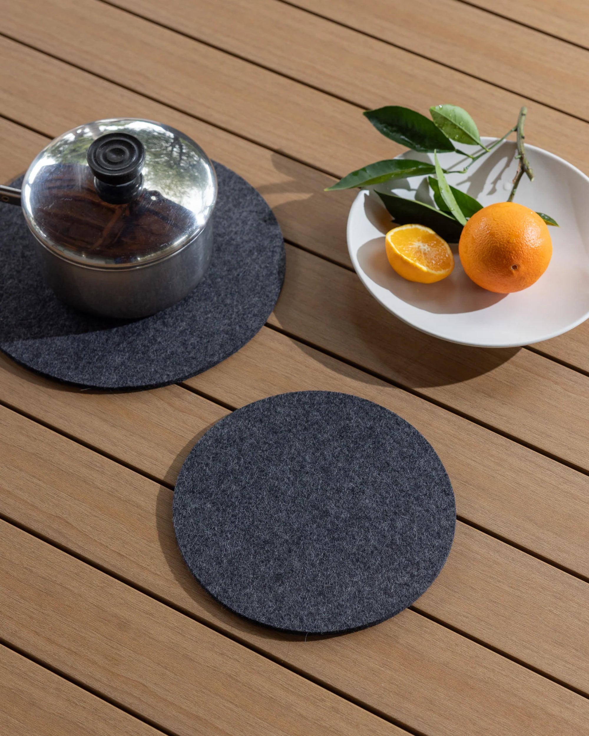 Merino Wool 8" Round Trivet