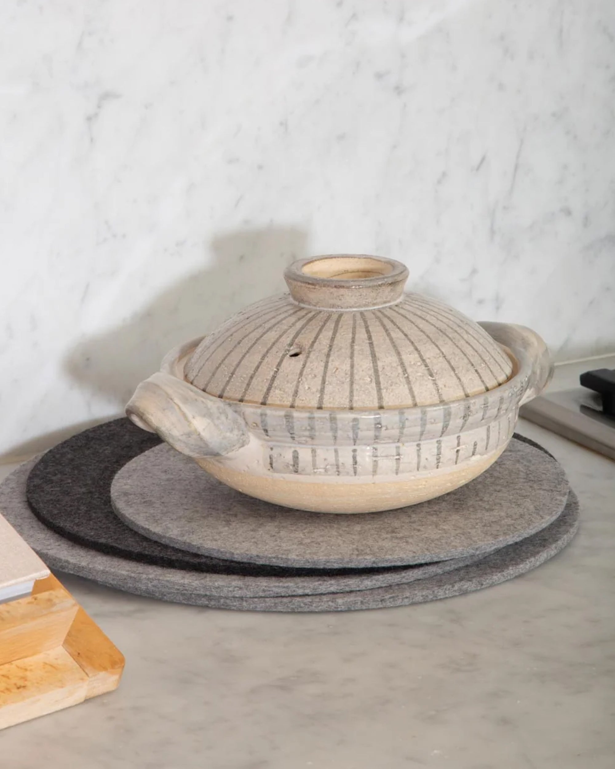 Merino Wool 8" Round Trivet