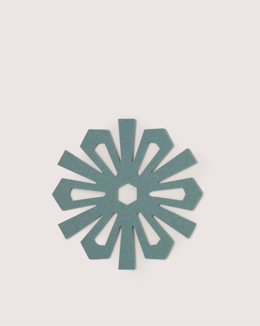 Merino Wool Snowflake Trivet