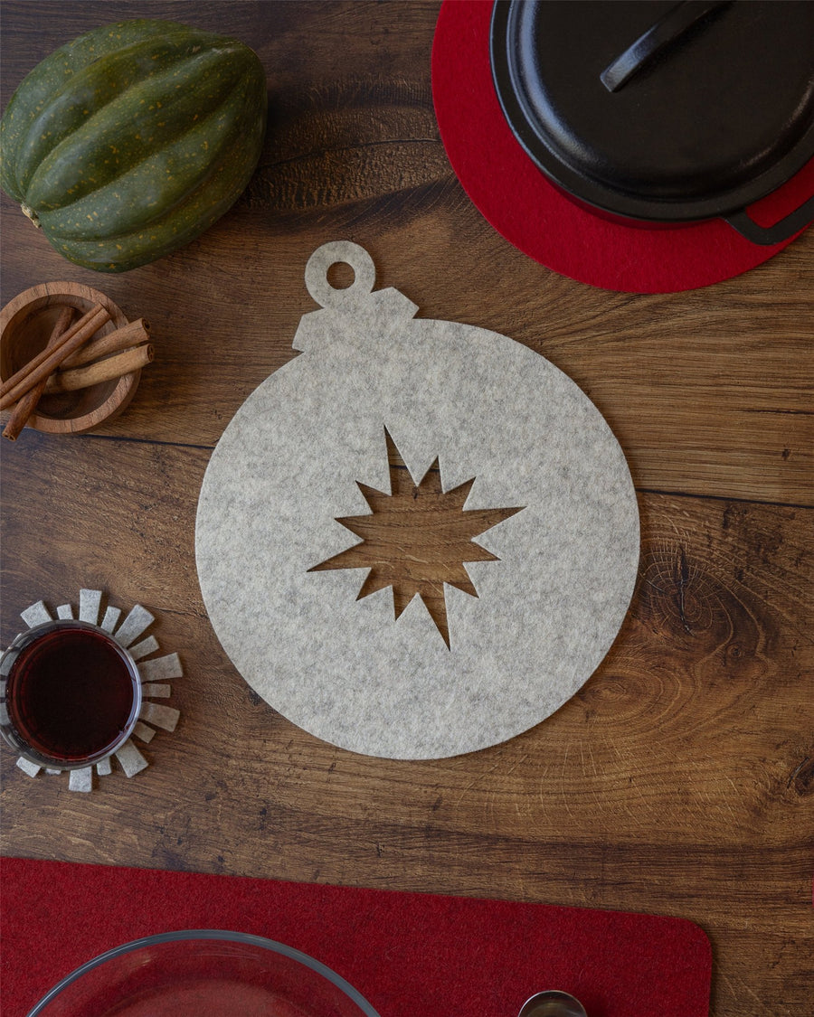 Merino Wool Bauble Trivet