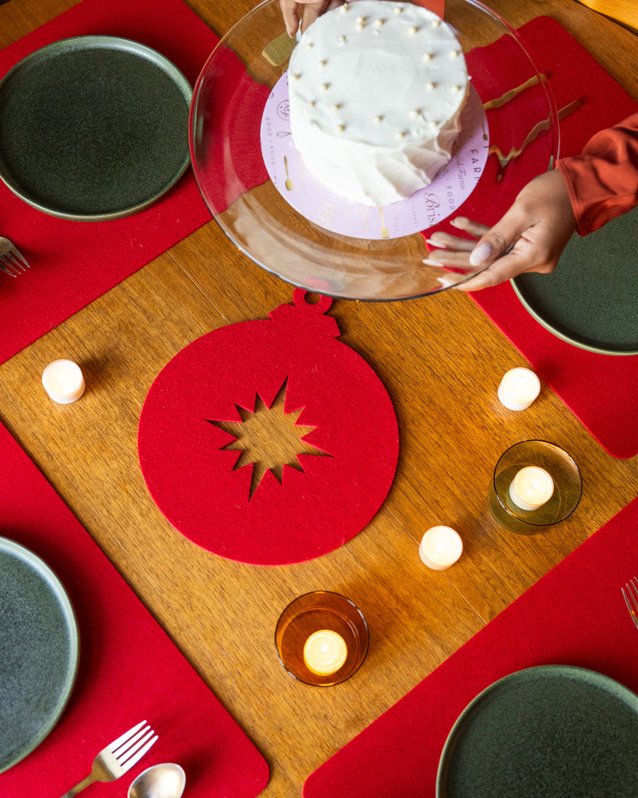 Merino Wool Bauble Trivet