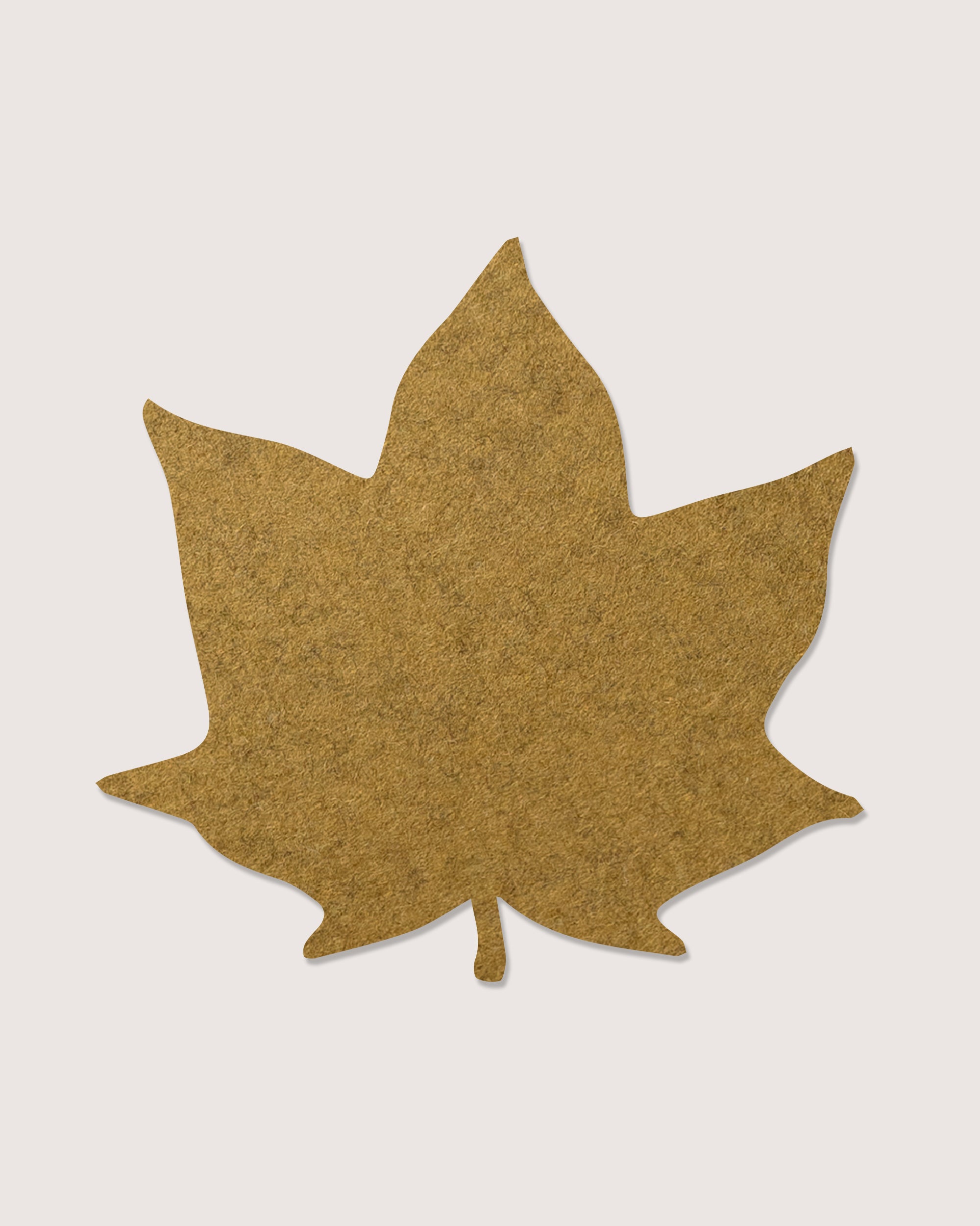 Merino Wool Autumn Leaf Trivet