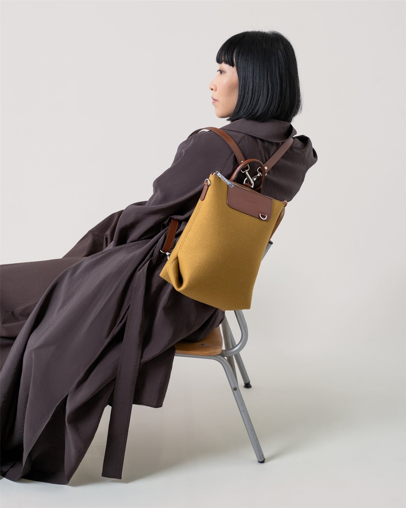 Bedford Merino Wool Midi Backpack