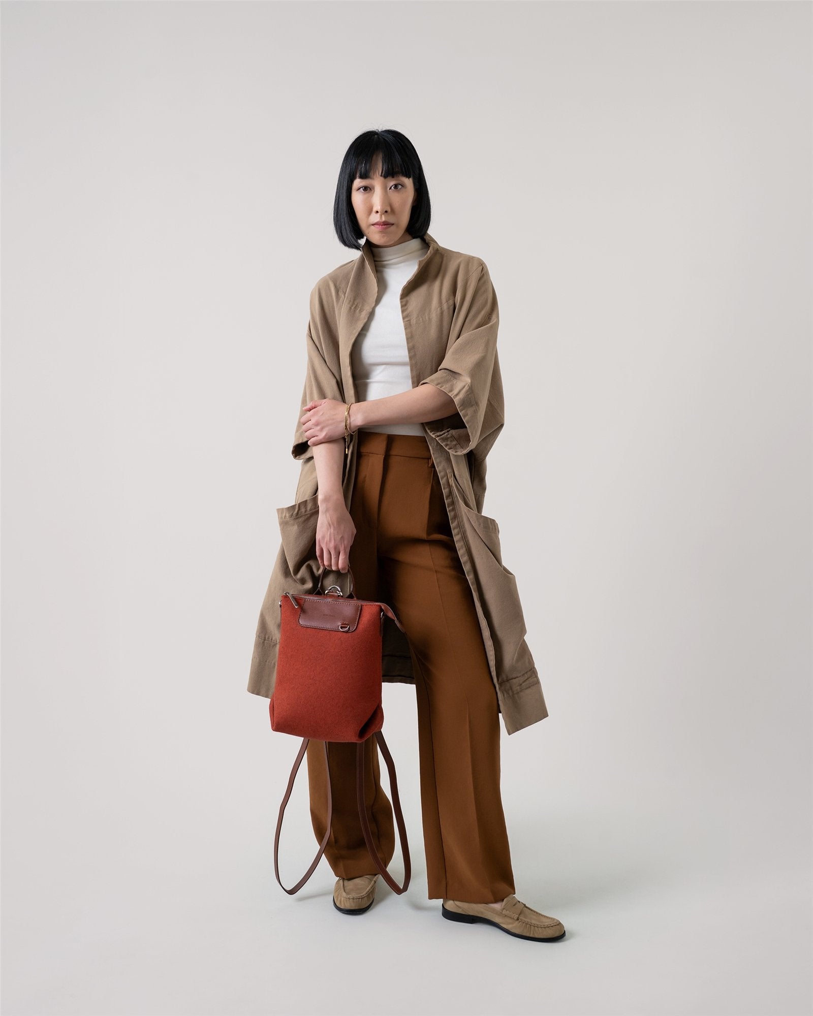 Bedford Merino Wool Midi Backpack
