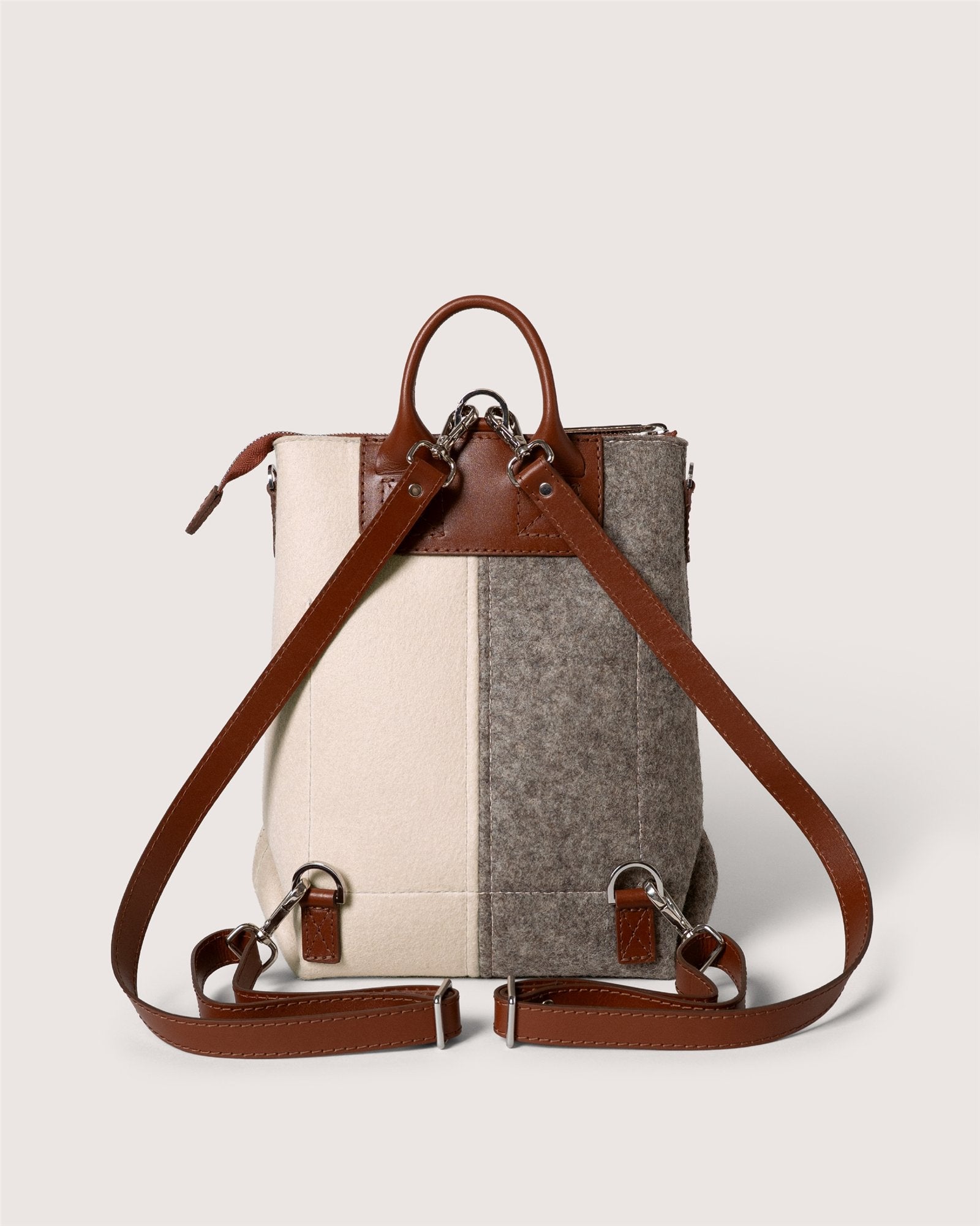 Bedford Merino Wool Midi Colorblock Backpack | Graf Lantz