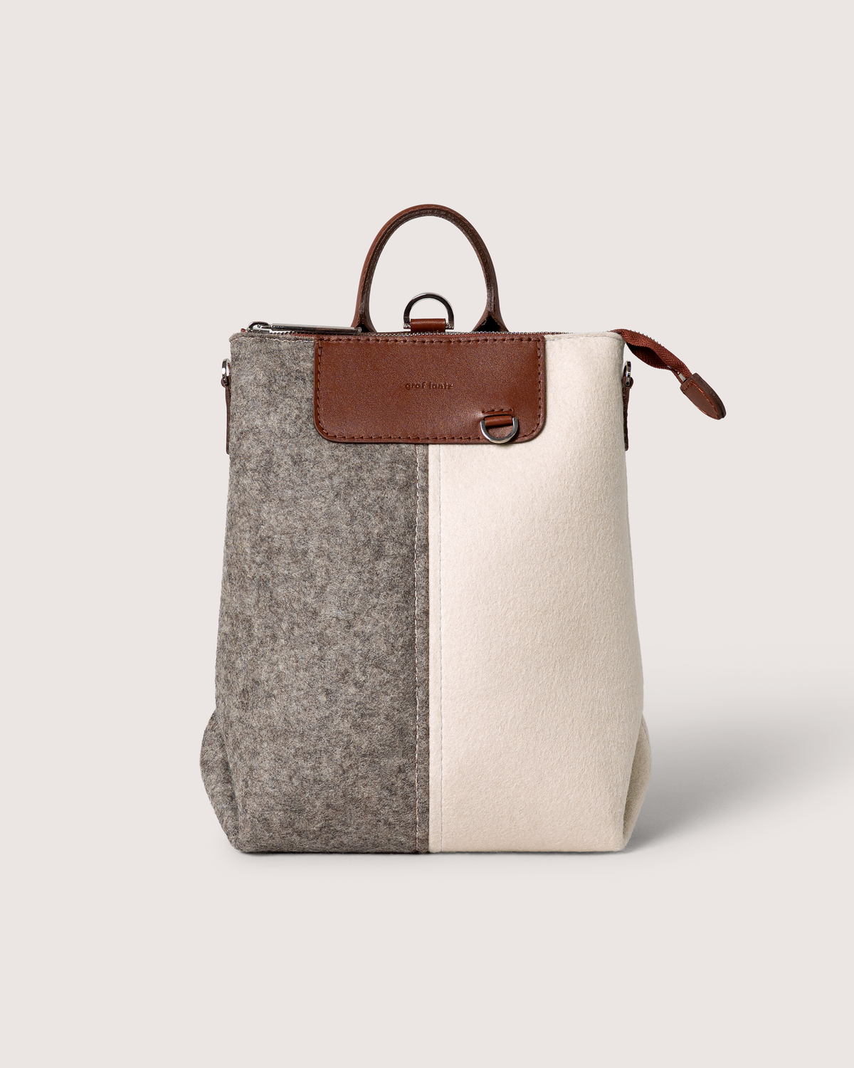 Bedford Merino Wool Midi Colorblock Backpack | Graf Lantz