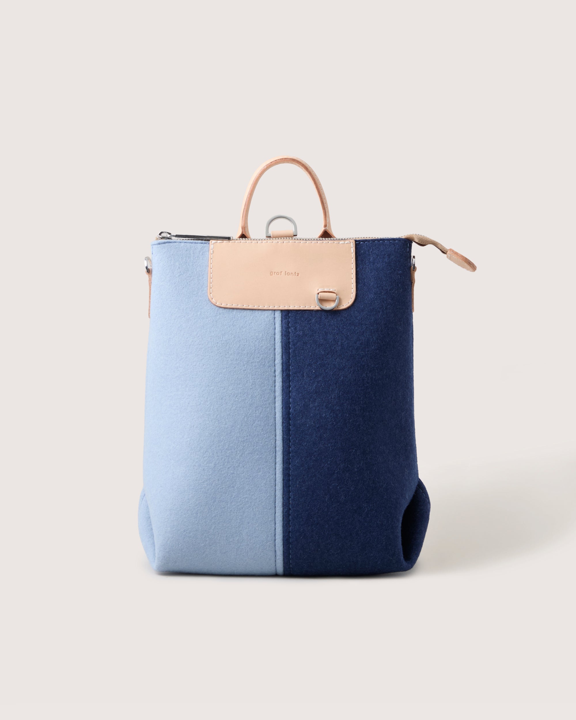 パックンママン Bedford Merino Wool Midi Colorblock Backpack — Final Sale