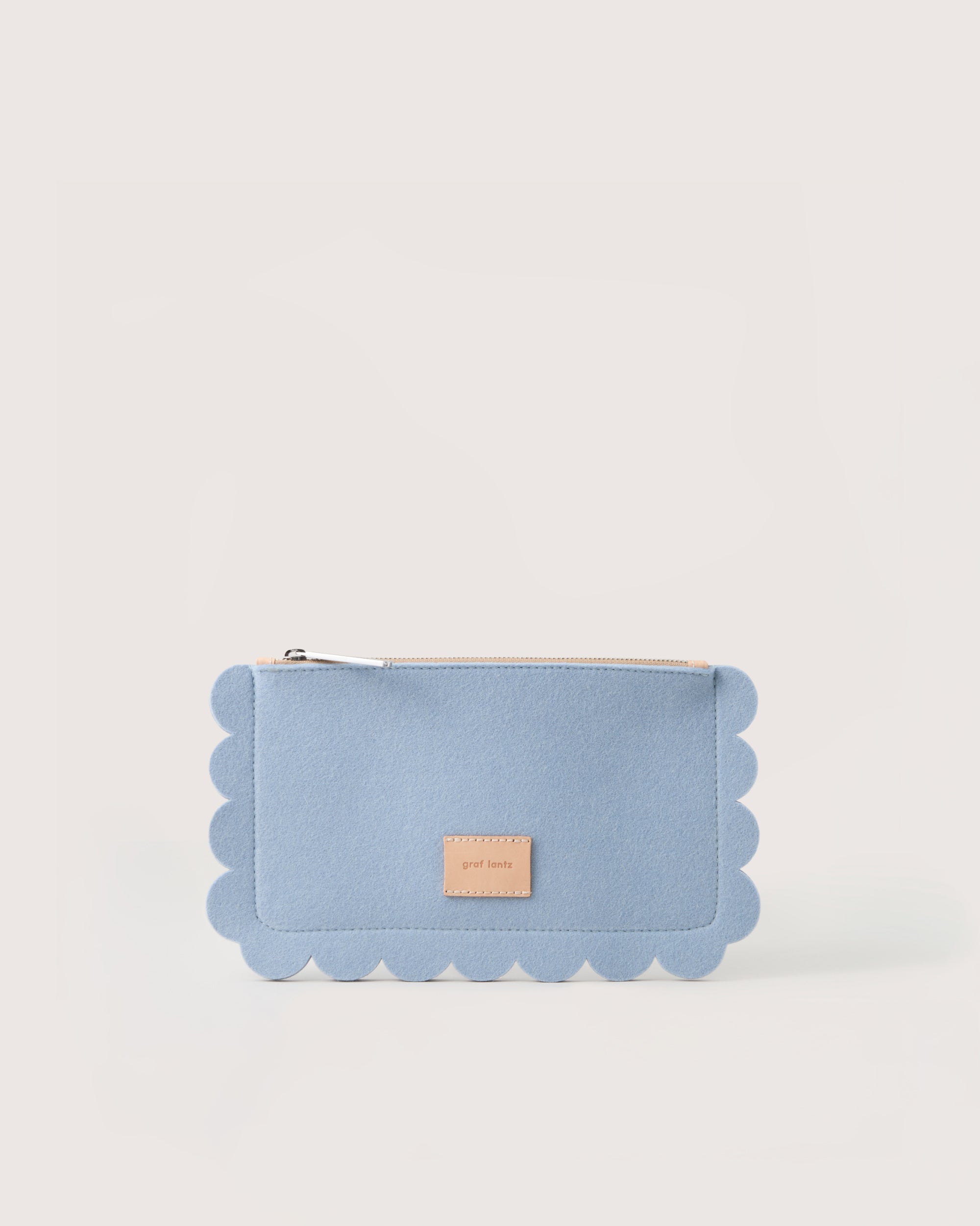 Deco Edge Merino Wool Pouch — Final Sale