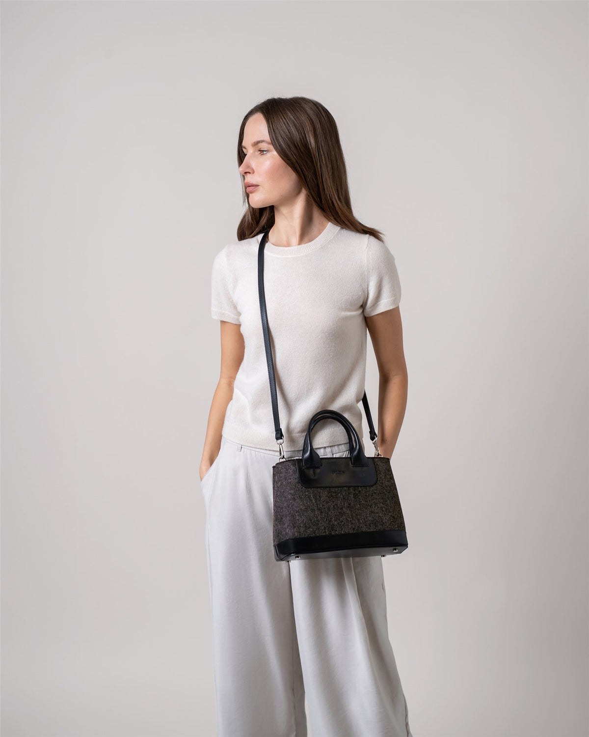 Erin Merino Wool Crossbody