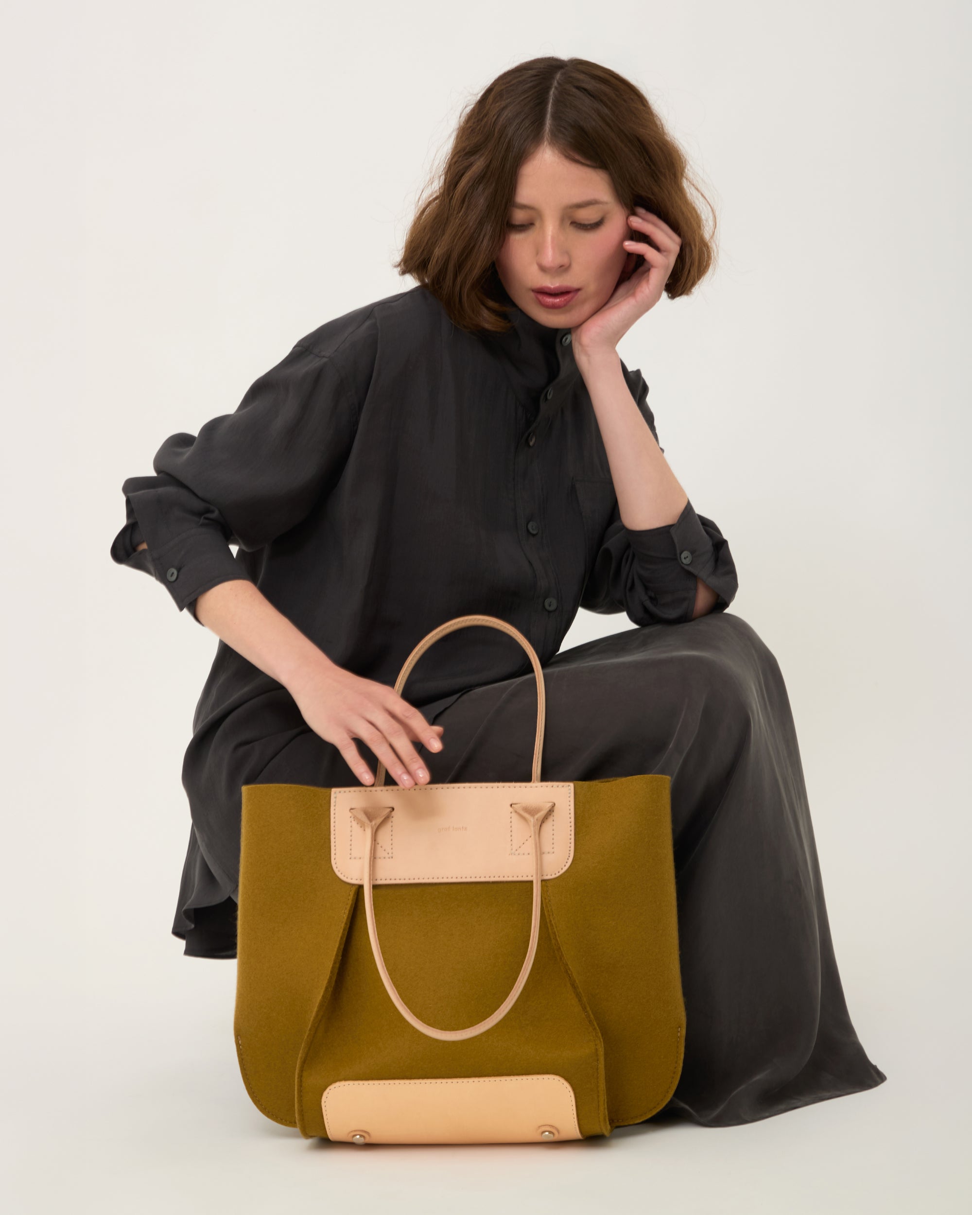 カイネ Frankie Merino Wool Midi | Graf Lantz