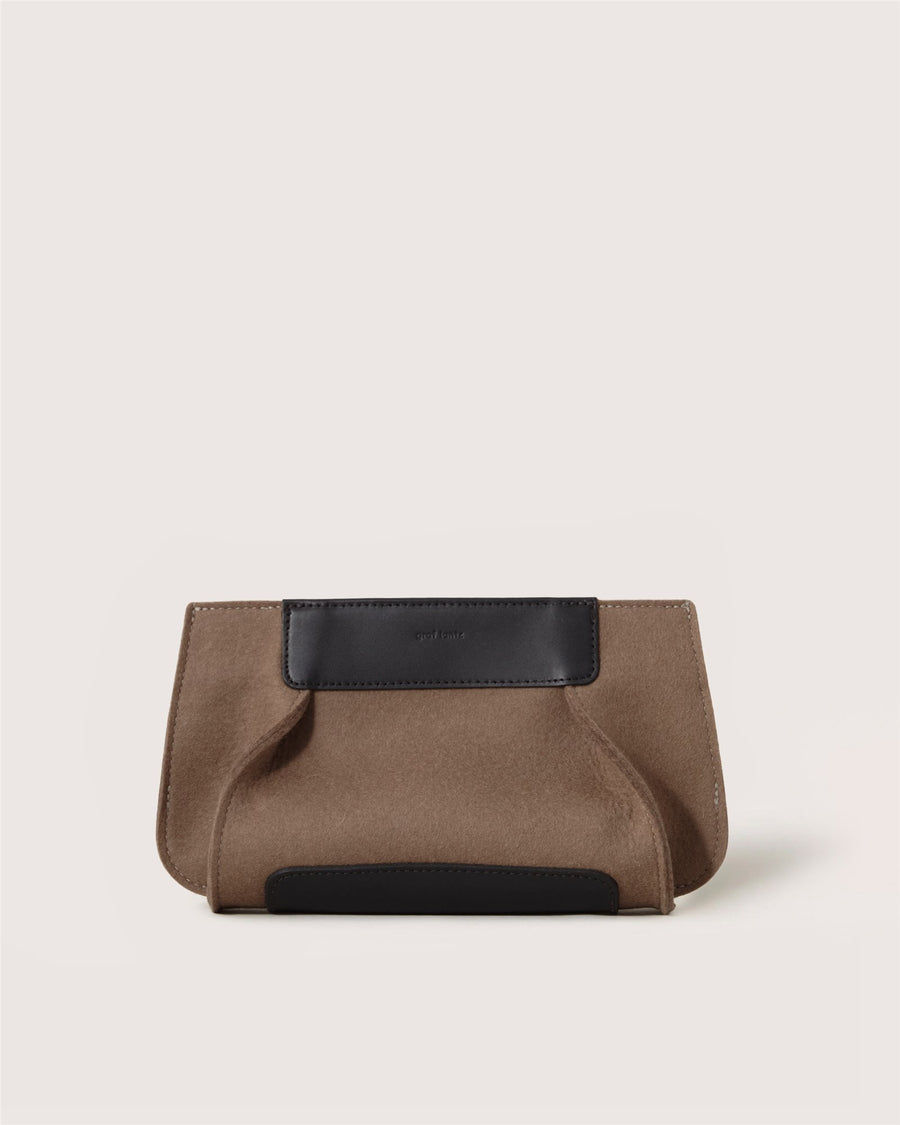 Frankie Merino Wool Clutch